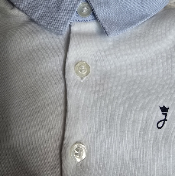 Jacadi Boy 12 Months Collar Cotton Bodysuit - Picture 4 of 9